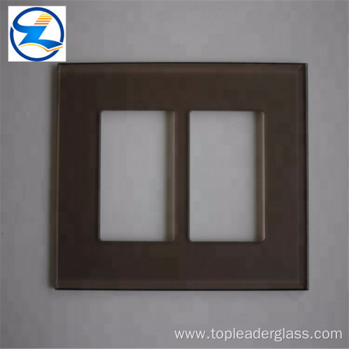 Tempered Glass Touch Screen Glass Panel With Hole